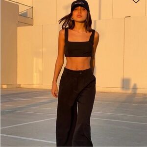 Princess Polly Huxley Set Black